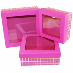 Розовая коробка для мыла